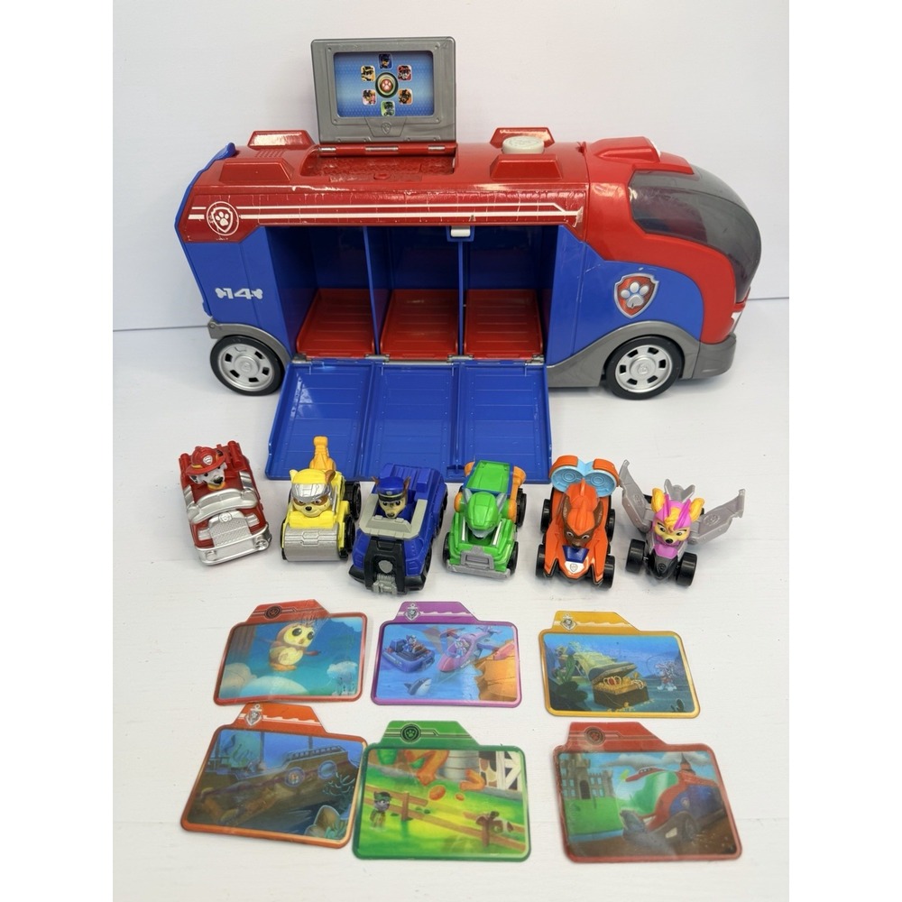 Paw Patrol Mission Paw Cruiser Includes All Pups!